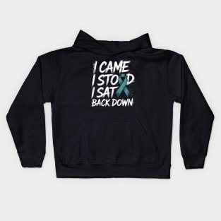 I Came I Stood I Sat Back Down - POTS Awareness Kids Hoodie